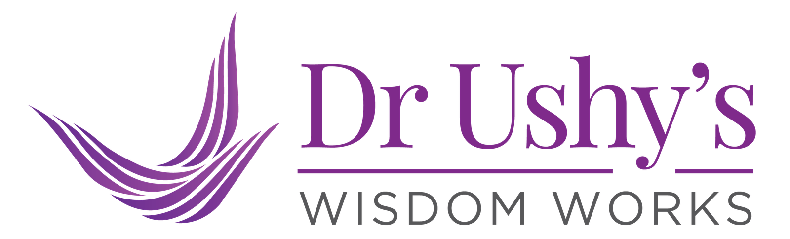 Dr Ushy's Wisdom Works logo